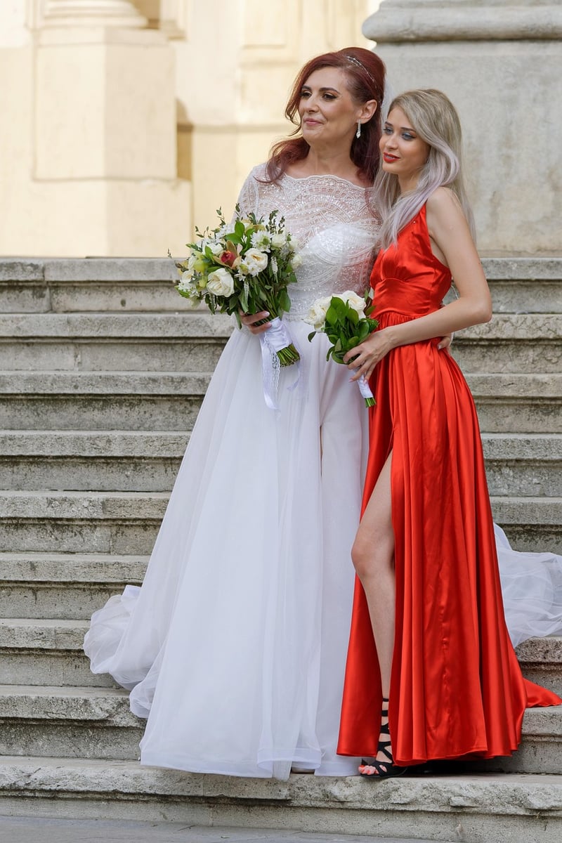 Chic Bridesmaid Attire